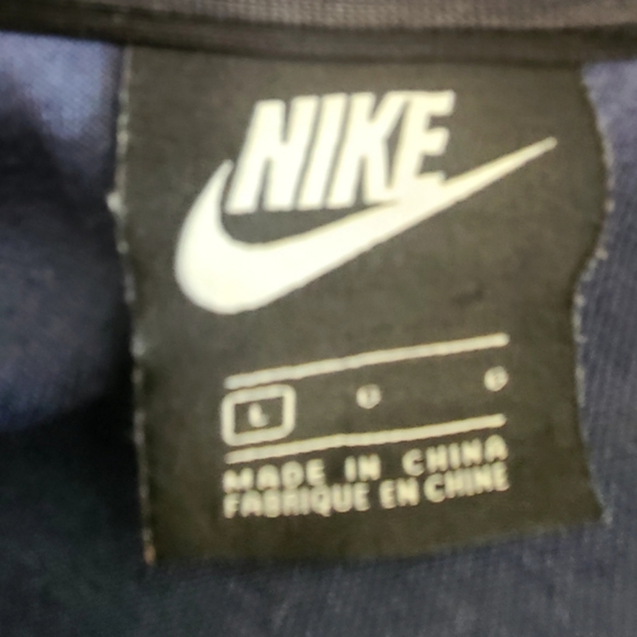 NIKE BOY BLUE HOODED JACKET SIZE L - Picture 3 of 6